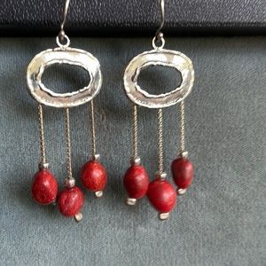 Sterling silver earrings